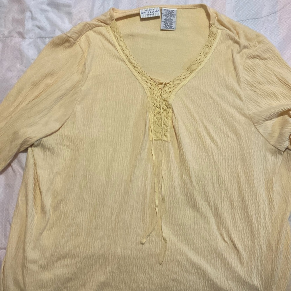 Light yellow shirt
